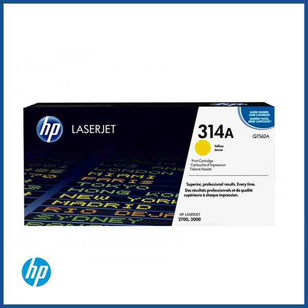  HP 314 (Q7563A) Yellow Toner Cartridge 